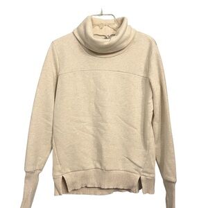 ALO Yoga Cream Cowl Neck Sweater